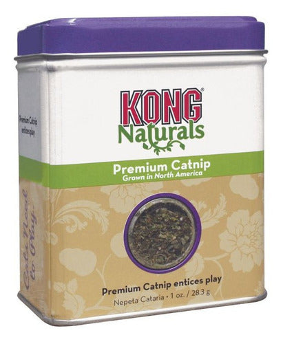 Catnip Kong Hierba Gatera Premium 28.35g Alta Potencia y Pureza