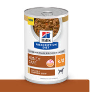 Hills Science Diet Alimento Perros k/d Lata 350 gr Estofado Enfermedad Renal kd