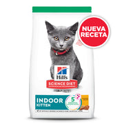 Hills Science Diet Alimento Gatos Kitten Indoor Feline Croquetas Pienso
