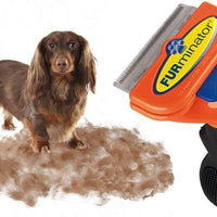 Furminator Kit de Cepillo Mediano para Perro de Pelo Largo Y Spray Hidratante 215ml