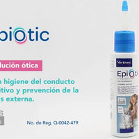 Virbac Epiotic 100 ml Limpiador Antiseptico Auricular Perros Gatos Queratolitico