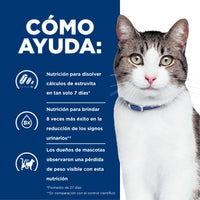 Hills Science Diet Alimento Gatos Metabolic + Urinary 2.9 kg Croquetas Pienso