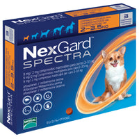 Antipulgas Nexgard 3 Tabletas masticables Para Perros Protección Rápida y Efectiva