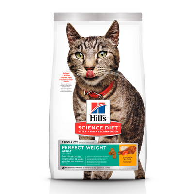 Hills Science Diet Perfect Weight Alimento Gato Control de Peso Croquetas