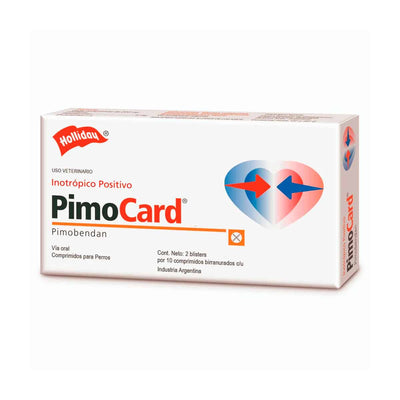 Holliday Pimocard Pimobendan 20 Tabletas