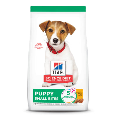 Hills Alimento Perros Puppy Small bites Raza pequeña Cachorro Croqueta Pienso