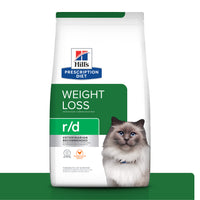 Hills Science Diet Alimento Gatos r/d 3.9 kg Sobrepeso Diabetes Croqueta Pienso