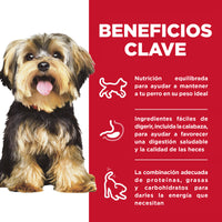 Hill's Adult Small & Mini Alimento Húmedo en Charola perro Adulto Raza Pequeña Pollo y Vegetales 99g 12 piezas