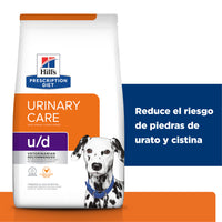 Hills Science Diet Alimento Perros u/d Urolitiasis Enfermedad Renal Etapa Final