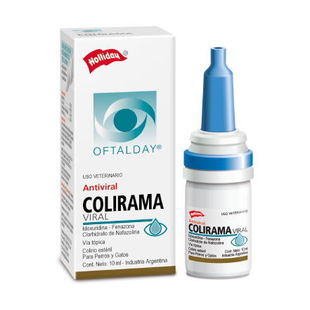 Holliday Colirama Viral 10 mL (Antiviral - Descongestivo oftálimico)