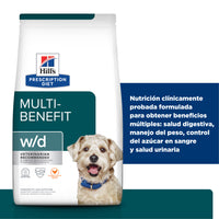 Hills Science Diet Alimento Perros w/d Sobrepeso Prevencion Obesidad wd