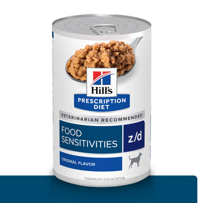 Hills Science Diet Alimento Perros z/d Lata 370 gr Intolerancia Alimenticia zd