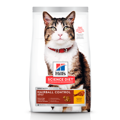 Hills Science Diet Alimento Gatos Adulto Control Bolas Pelo Coquetas