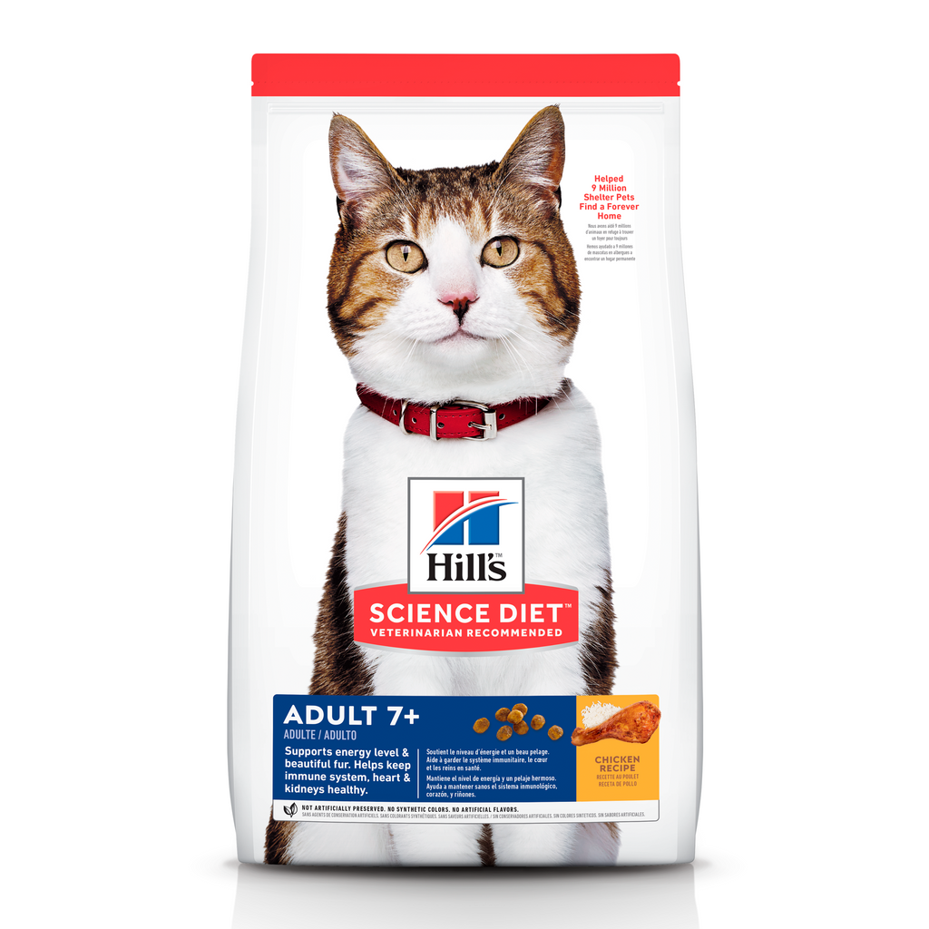 Hills Science Diet Adult 7+ Alimento Gatos Senior Alimento Seco Croquetas