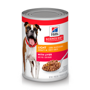 Hill's Science Diet Alimento Perros Adulto Light Lata 370 gr Alimento Humedo