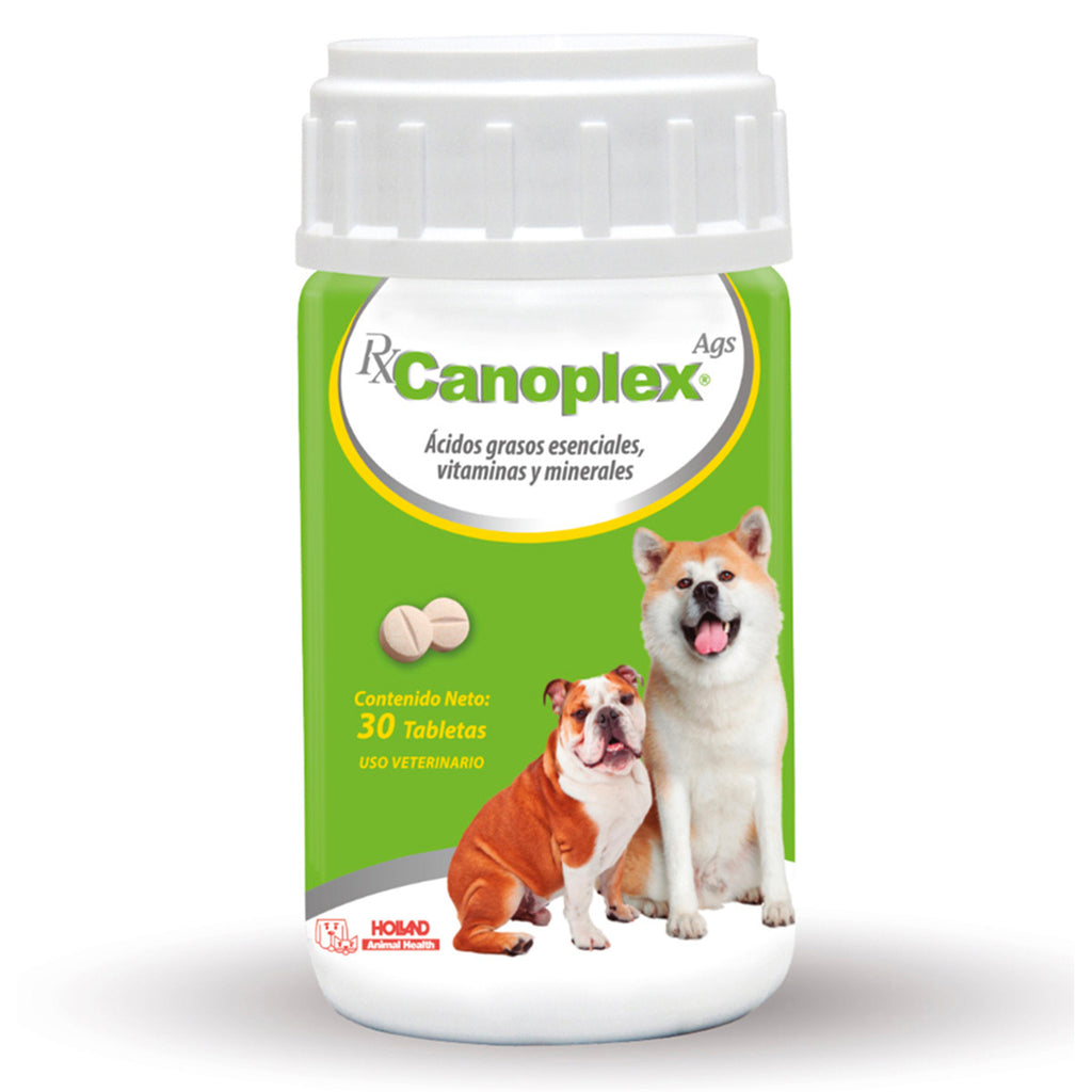 Suplemento Alimenticio Canoplex AGS Acidos Grasos Esenciales para Perro Holland 30 Tabs