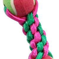 FancyPets Juguete Perros Pesa Hilo Dos Pelotas 21 cm