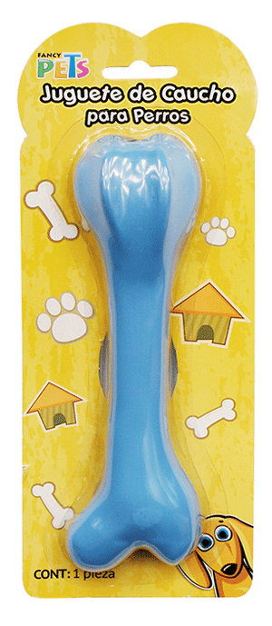 FancyPets Juguete Perros Hueso Caucho 21 cm