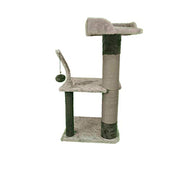 Rascador Arbol para Gatos Cat tree Peluche Gris 80 cm