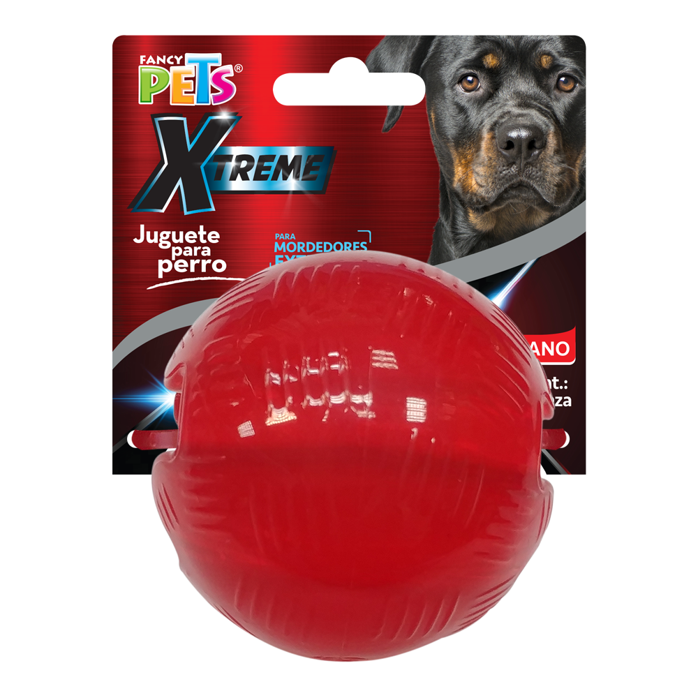 FancyPets Juguete Perros Mordedores Extremos Bola Mediana