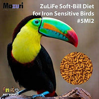 MAZURI Alimento Tucanes y Tucanetas ZULIFE SOFT-BILL DIET 550g