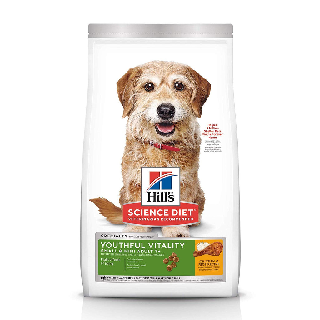 Hill's Science Diet Small & Mini Senior Vitality Alimento para Perro Senior Razas Pequeñas y Mini