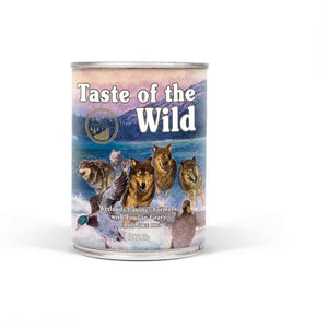 Taste Of The Wild Alimento Perros Wetlands Canine Lata 13.2 oz  Pato Asado