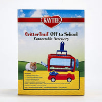 Super Pet SP60599 Small Animal Critter Trail Off To School Habitat, Colors Vary