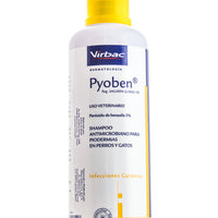 Virbac Pyoben Shampoo Medicado para Perro y Gato, 250 ml