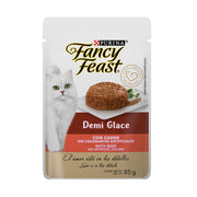 Purina Fancy Feast Alimento Húmedo Gatos Demi Glace Res 85 gr