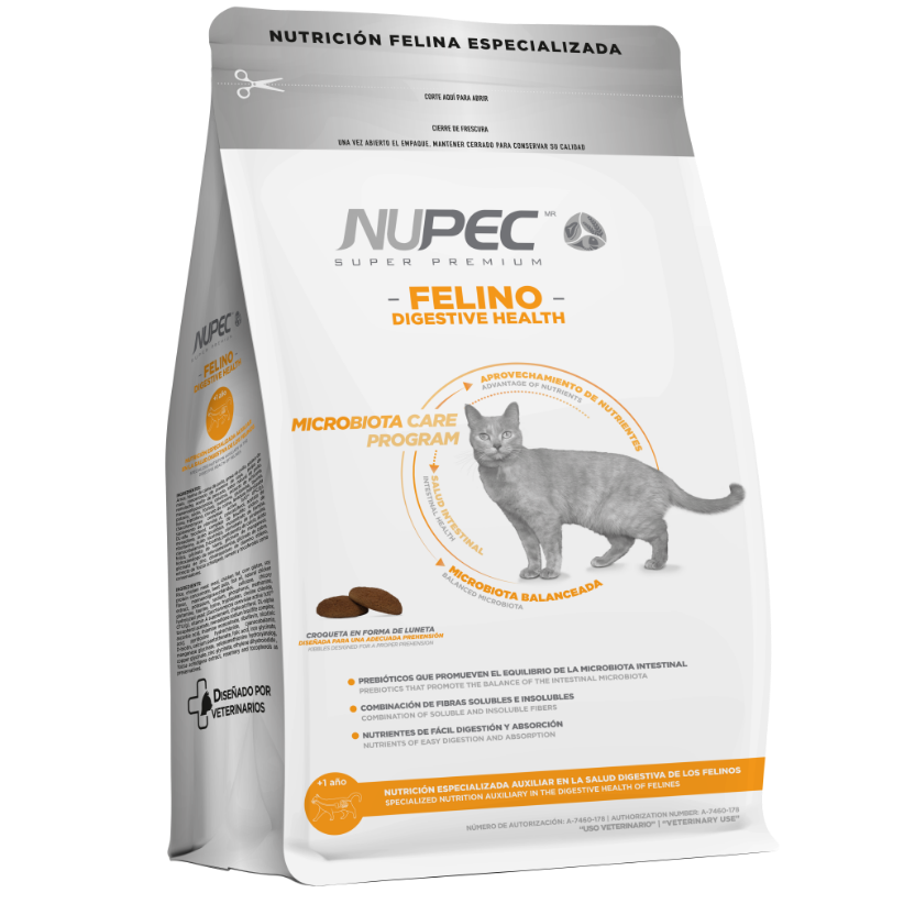 Nupec Felino Digestive Health Alimento para Gato con Problemas Gastrointestinales