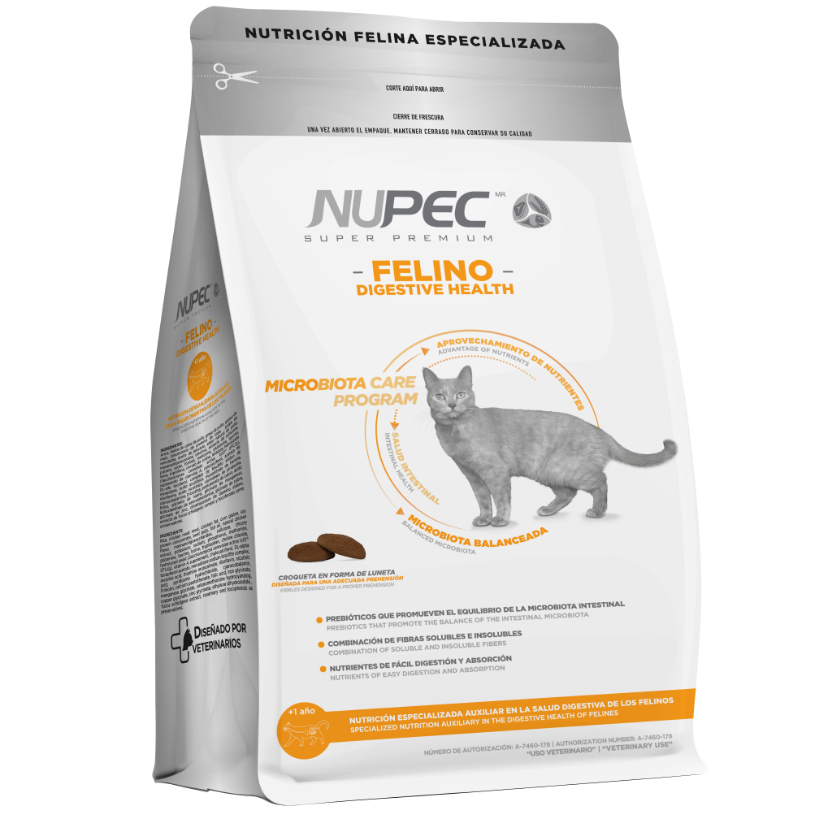 Nupec Felino Digestive Health 1.5 Kg Alimento para Gato con Problemas Gastrointestinales
