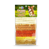 Premios Palitos de Carnaza Triturada para Perros Fancy Pets