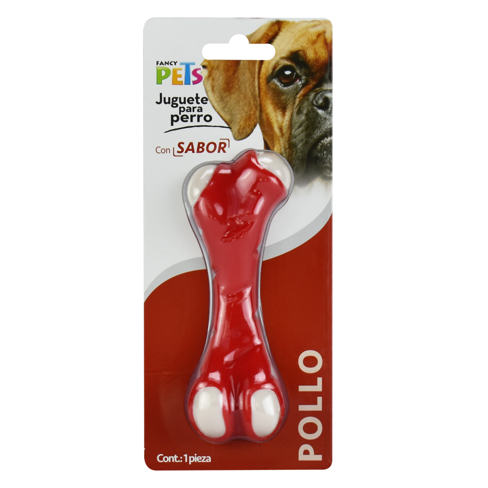 Juguete para Perro Dental Hueso con Sabor a Pollo Fancy Pets