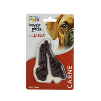 Juguete para Perro Dental con Sabor Filete Fancy Pets.