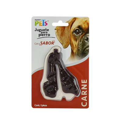 Juguete para Perro Dental con Sabor Filete Fancy Pets.