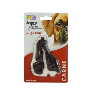 Juguete para Perro Dental con Sabor Filete Fancy Pets.