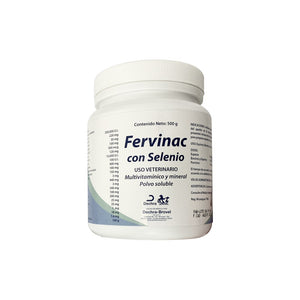 Brovel Fervinac Multivitamínico y Mineral Soluble 500 Gr