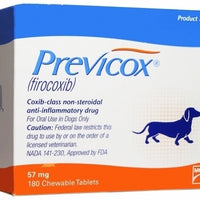 Previcox medicamento 57 mg 60 tabletas masticables perros chico