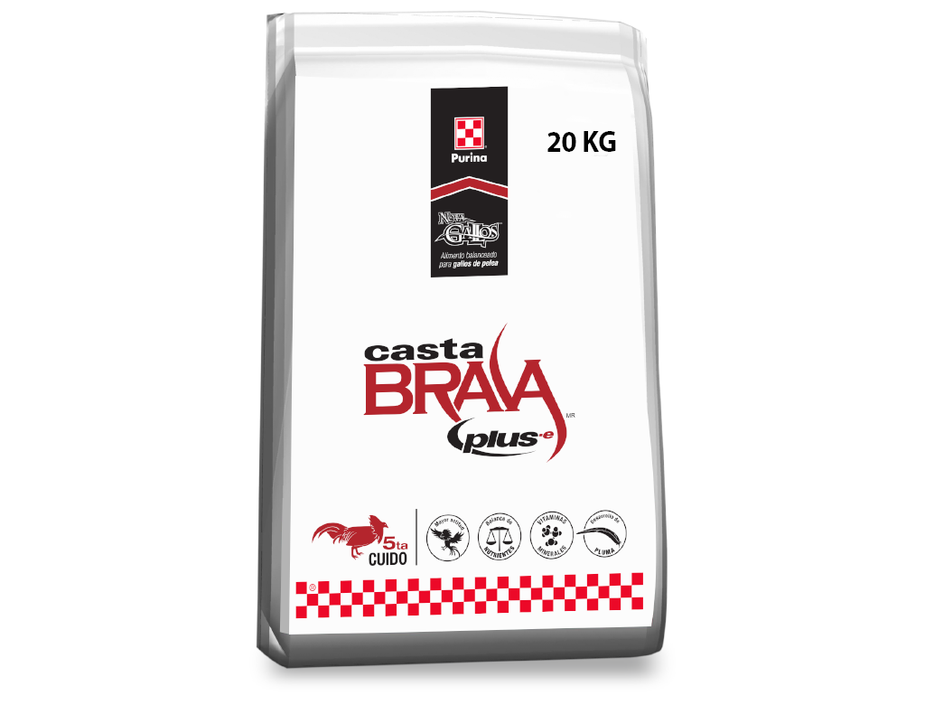 Purina Casta Brava 20kg Alimento Para Gallos De Competencia