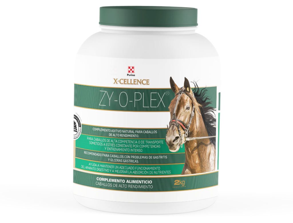 Purina X-cellence Zy-o-plex Caballos 2kg Suplemento Alimenticio