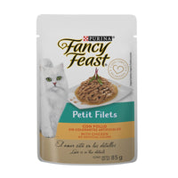 Purina Fancy Feast Alimento Húmedo Gatos Petit Fillete Pollo 85 gr