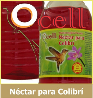 Ocell Alimento Aves Nectar Colibri Balanceado 1.5 lt