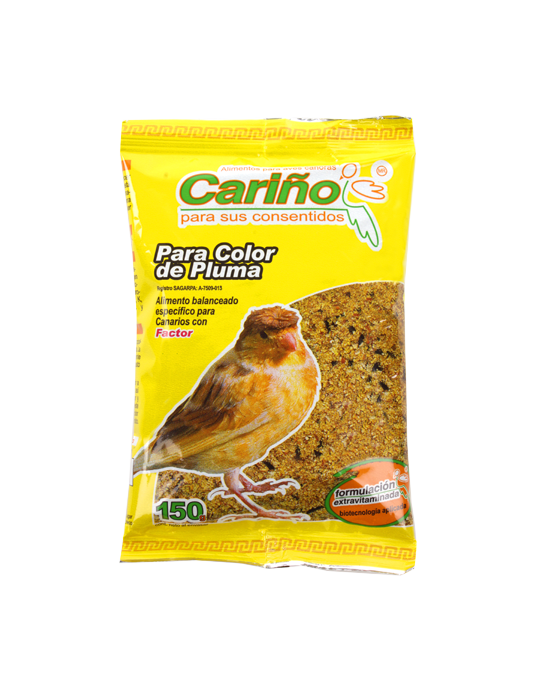 Cariño Alimento Canarios Color Plumas 150 gr