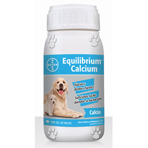 Bayer Equilibrium Calcium Calcio Perros 60 Tabletas