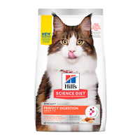 Hills Science Diet Perfect Digestion Alimento Seco de Cuidado Digestivo para Gato Adulto
