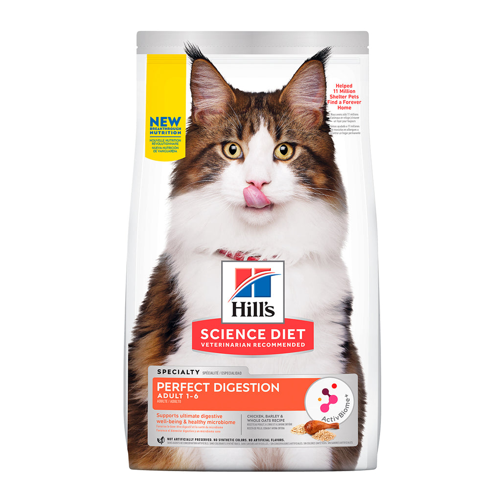 Hills Science Diet Perfect Digestion Alimento Seco Gato Adulto 1.5 kg