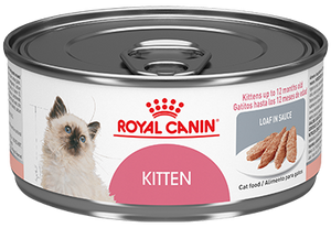Royal Canin Kitten Loaf in Sauce Gatos Cachorros Lata Alimento Húmedo 145gr
