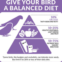 Mazuri Small Bird Diet Alimento para Aves Pequeñas 350Gr