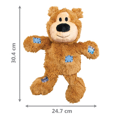 Kong Oso de Peluche Wild Knots Juguete para Perro de Talla Gigante Osito con Nudos